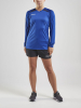 Craft Pro Control Impact Ls Tee W Club Cobolt / Navy
