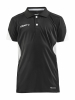 Craft Pro Control Impact Polo Jr Musta/valkoinen