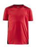 Craft Pro Control Impact Ss Tee Jr Bright Red / Black