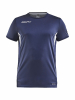 Craft Pro Control Impact Ss Tee M Tummansininen/valkoinen