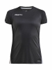 Craft Pro Control Impact Ss Tee W Musta/valkoinen