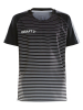 Craft Pro Control Stripe Jersey Jr Black / Platinum