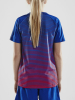 Craft Pro Control Stripe Jersey Jr Club Cobolt / Bright Red