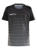Craft Pro Control Stripe Jersey Jr Musta/platina