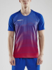 Craft Pro Control Stripe Jersey M Club Cobolt / Bright Red
