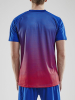 Craft Pro Control Stripe Jersey M Club Cobolt / Bright Red