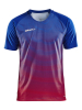 Craft Pro Control Stripe Jersey M Club Cobolt / Bright Red