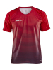 Craft Pro Control Stripe Jersey M Kirkkaan Punainen/tummansininen