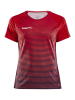 Craft Pro Control Stripe Jersey W Bright Red / Navy