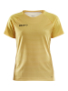 Craft Pro Control Stripe Jersey W Keltainen/huomio
