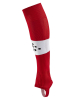 Craft Pro Control Stripe W-o Foot Socks Senior Bright Red / White