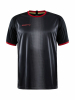 Craft Progress 2.0 Graphic Jersey M Musta/kirkkaanpunainen