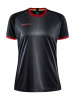 Craft Progress 2.0 Graphic Jersey W Musta/kirkkaanpunainen