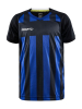 Craft Progress 2.0 Stripe Jersey Jr Black / Club Cobolt