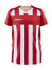 Craft Progress 2.0 Stripe Jersey Jr Bright Red / White