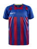 Craft Progress 2.0 Stripe Jersey Jr Club Cobolt / Bright Red
