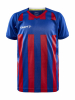 Craft Progress 2.0 Stripe Jersey Jr Sininen/kirkkaanpunainen