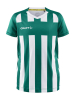Craft Progress 2.0 Stripe Jersey Jr Team Green / White