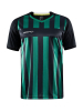 Craft Progress 2.0 Stripe Jersey M Black / Team Green
