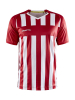 Craft Progress 2.0 Stripe Jersey M Bright Red / White