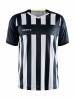 Craft Progress 2.0 Stripe Jersey M Musta/valkoinen