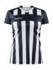 Craft Progress 2.0 Stripe Jersey W Musta/valkoinen