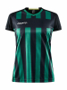 Craft Progress 2.0 Stripe Jersey W Musta/vihreä