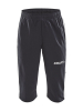 Craft Progress 3/4 Pants Jr Black / White