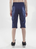 Craft Progress 3/4 Pants Jr Navy / Valkoinen