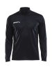 Craft Progress Halfzip Ls Tee M Black