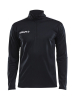 Craft Progress Halfzip Ls Tee M Black / White