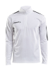 Craft Progress Halfzip Ls Tee M Valkoinen