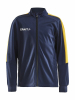 Craft Progress Jacket Jr Tummansininen/ruotsinkeltainen