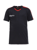 Craft Progress Jersey Contrast Jr Black / Bright Red