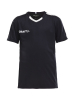 Craft Progress Jersey Contrast Jr Musta/valkoinen