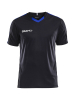 Craft Progress Jersey Contrast M Musta/sininen