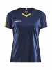 Craft Progress Jersey Contrast W Tummansininen/ruotsinkeltainen
