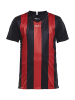 Craft Progress Jersey Stripe Jr Musta/kirkkaanpunainen