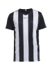 Craft Progress Jersey Stripe Jr Musta/valkoinen