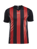 Craft Progress Jersey Stripe M Musta/kirkkaanpunainen