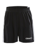 Craft Progress Longer Shorts Contrast Jr Musta/valkoinen