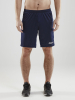 Craft Progress Longer Shorts Contrast M Navy / Valkoinen