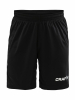 Craft Progress Longer Shorts Contrast Wb Jr Musta/valkoinen