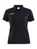 Craft Progress Polo Pique W Musta/valkoinen