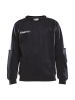 Craft Progress R-neck Sweater Jr Musta/valkoinen