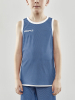 Craft Progress Reversible Basket Singlet Jr Club Cobolt / White