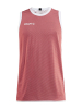 Craft Progress Reversible Basket Singlet M Bright Red / White