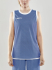 Craft Progress Reversible Basket Singlet W Club Cobolt / White