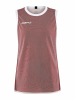 Craft Progress Reversible Basket Singlet W Punainen/valkoinen