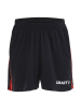 Craft Progress Short Contrast Jr Musta/kirkkaanpunainen